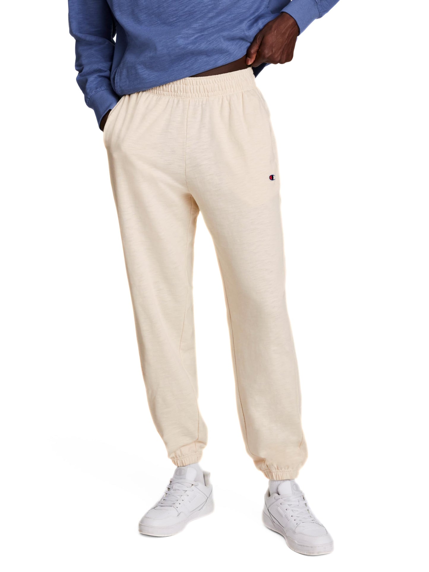 Champion Men's Modern Retro 100% Washed Cotton Pants, Loose Fit