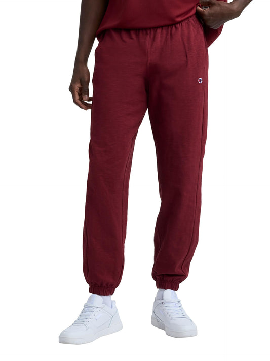 Champion Men's Modern Retro 100% Washed Cotton Pants, Loose Fit