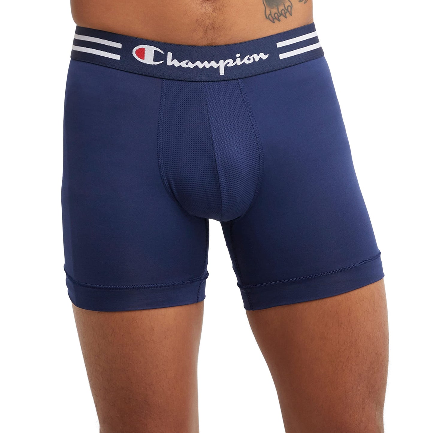 Champion Men's Performance Stretch Boxer Briefs - 3 Pack (S-XXL)