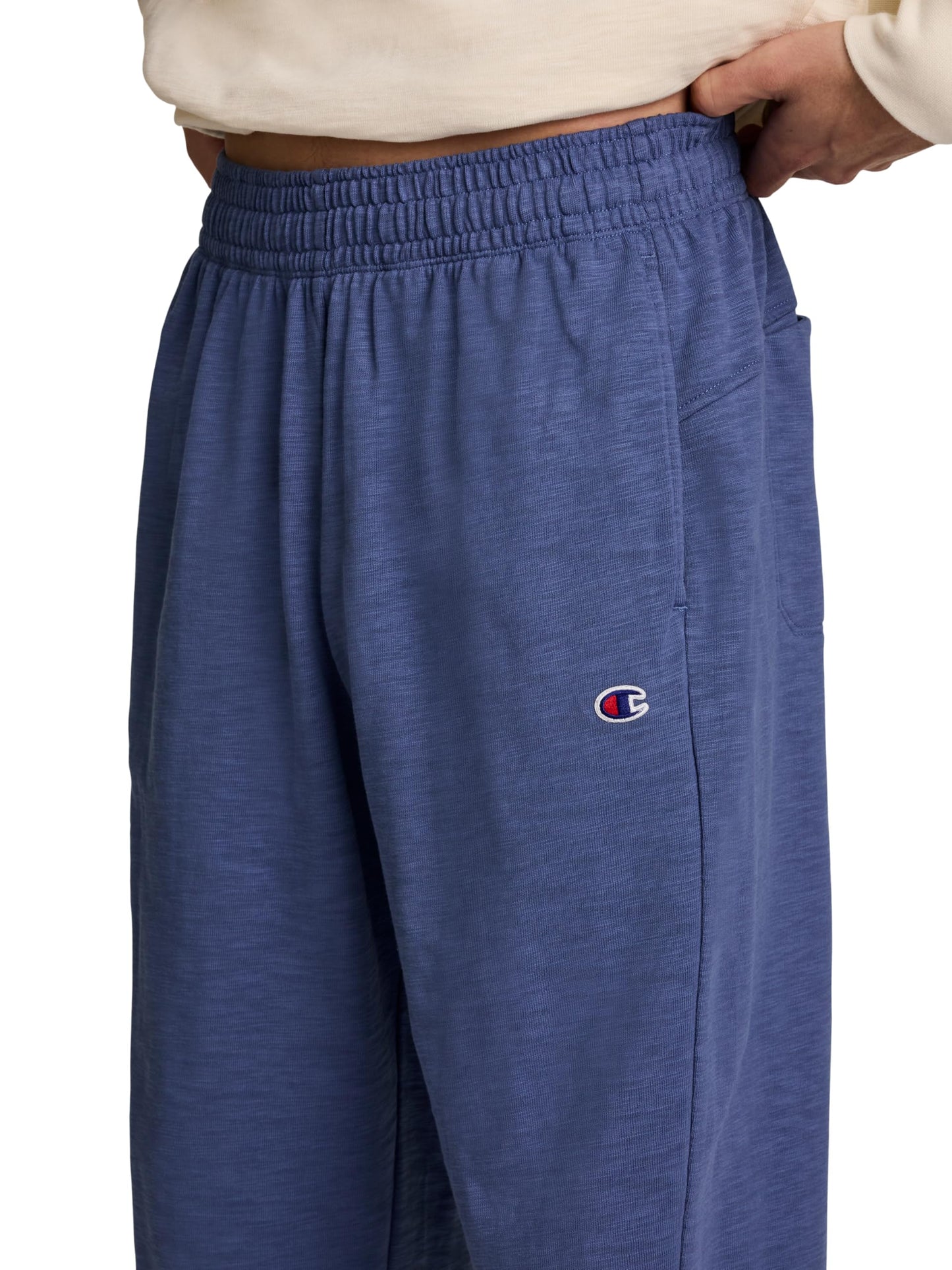 Champion Men's Modern Retro 100% Washed Cotton Pants, Loose Fit