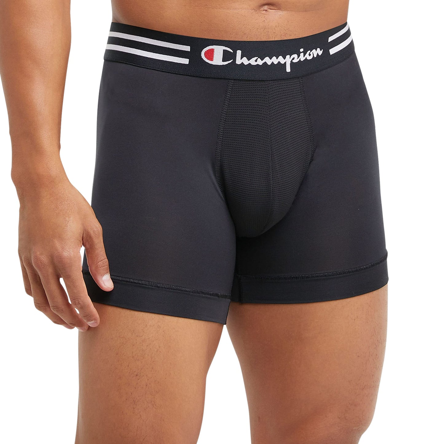 Champion Men's Performance Stretch Boxer Briefs - 3 Pack (S-XXL)